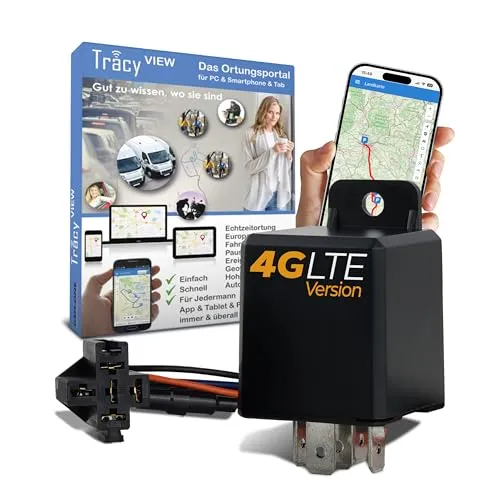 Tracy-TS GPS-Tracker mit WEGFAHRSPERRE