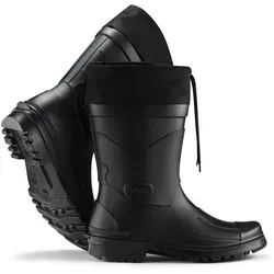 Ultrapower Fjordvik Vandrare Herren halbhohe Wetterstiefel 45 SCF-Schwarz Gummistiefel Gartenstiefel Matschstiefel Festivalstiefel schwarz 45 / UK 10,5