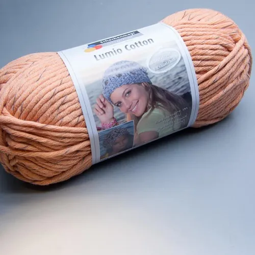 Schachenmayr Lumio Cotton 022 apricot 150g Wolle (8.63 EUR pro 100 g)