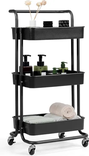 COSTWAY Servierwagen auf Rollen von Costway