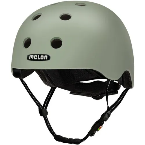 Melon Urban Active New York M-L (matte) - Grau - Fahrradhelm mit hohem Sicherheitsstandard, leichtes Design unter 300g und innovativem Fidlock Magnetverschluss für einfachen Gebrauch. Ideal für urbane Mobilität und lange Fahrten.