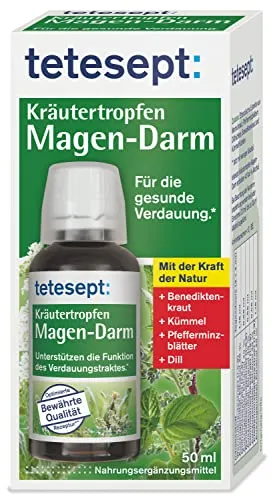 Tropfen von tetesept