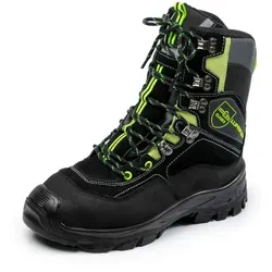 Lupriflex Schnittschutzstiefel Class 3 Sportive Hunter S3 SRC Gr.47 - Arbeitsschuhe mit höchstem Schutz: Wasserdichter Schnittschutzstiefel der Klasse 3, ideal für Garten- und Forstarbeiten, bietet Sicherheit durch Stahlkappe und durchtrittsichere Sohle.