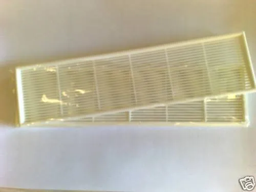 Luftgitter Möbellüfter Lüftung weiß 245 x 66 2 xBad Küche Gitter Möbelgitter