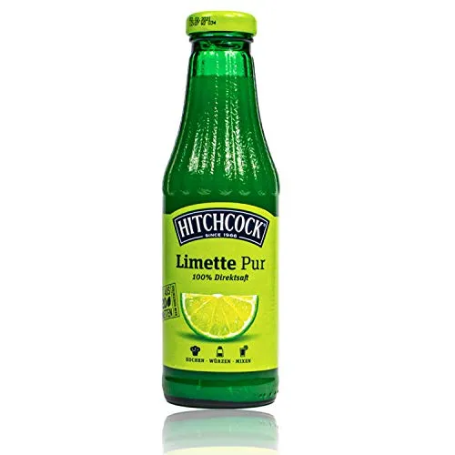 Hitchcock Premium Limetten Pur Direktsaft, 500ml von Hitchcock