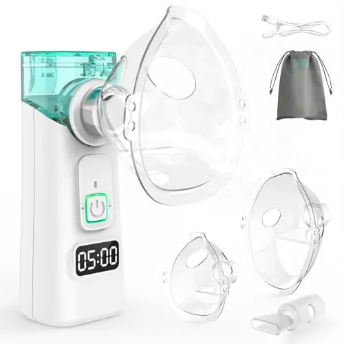 Produktbild Leiser Inhalator für Erwachsene und Kinder mit LED-Timer