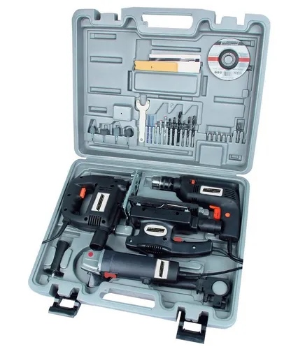 Brüder Mannesmann Werkzeugmaschinen-Set 4-teilig