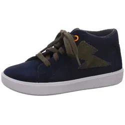 Superfit Jungen SUPIES Sneaker in Blau/Grün 8020 - Sneaker für Jungen mit herausnehmbarer Einlegesohle, atmungsaktivem Textilfutter und rutschhemmender Sohle für optimalen Halt und Flexibilität.