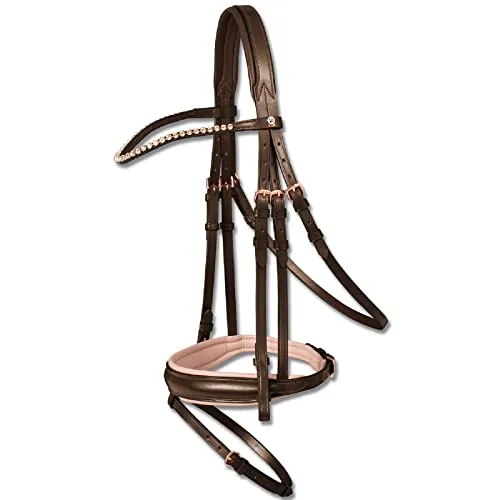 WALDHAUSEN X-Line Trensenzaum Rosé, WB, braun in braun von Waldhausen