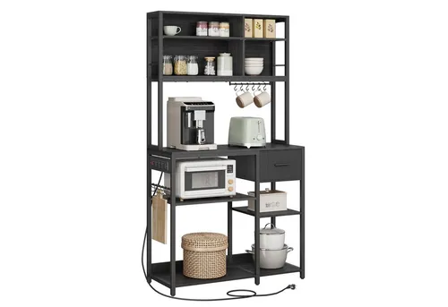 VASAGLE Küchenregal mit Steckdosen von VASAGLE