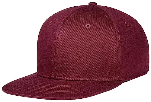 Pembroke® Snapback Cap, Herren und Damen, Weinrot - Vielseitige Snapback Cap für Herren und Damen in klassischem Weinrot, ideal für jeden Anlass mit verstellbarem Strapback für optimalen Tragekomfort.