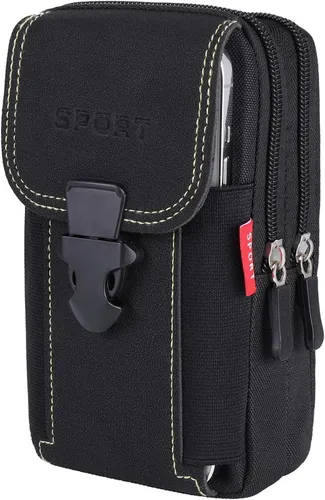 Hejo Kleine Taktische Gürteltasche für Herren in schwarz von Kleine
