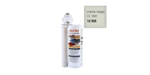 Akemi Colour Bond Farbkleber 250ml, creme magic CC 1680 - Zwei-Komponenten-Kleber für nahtlose Verklebung von Kunststein, Naturstein- und Keramikplatten im Innenbereich – hohe Klebekraft und in über 50 Farben erhältlich für unsichtbare Fugen.