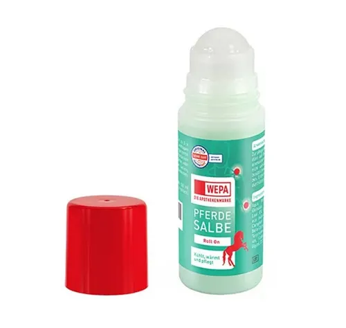 WEPA Apothekenbedarf GmbH & Co KG Körpergel WEPA Pferdesalbe Roll-On, kühlende Pflege für beanspruchte Körperpartien