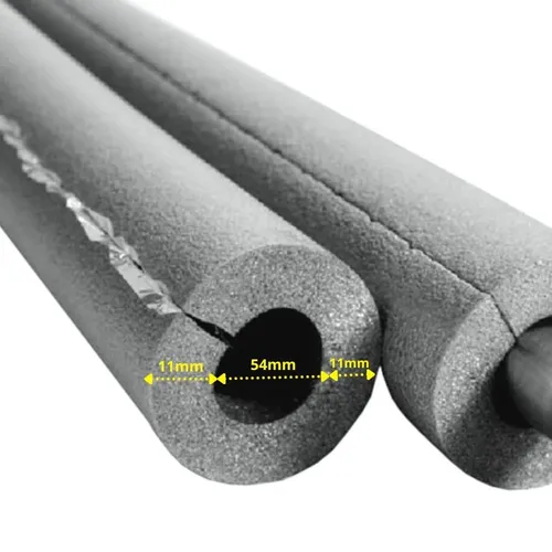 Rohrisolierung 54mm, 10mm Dämmung, 2m – Selbstklebend