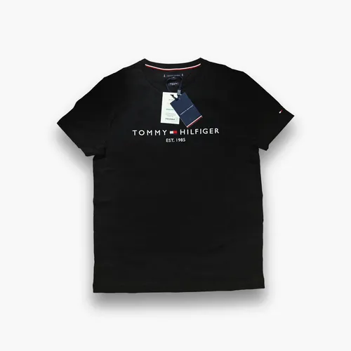 Tommy Hilfiger Herren T-Shirt Kurzarm Core mit Logo von Tommy Hilfiger