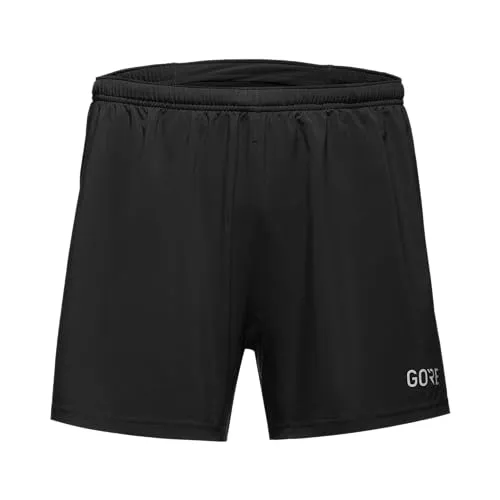 GORE WEAR R5 5 Inch Shorts Herren XL - Laufbekleidung für Wettkämpfe, extrem leicht und atmungsaktiv für ungehinderte Geschwindigkeit. Ideal für schnelle Läufe mit Innenslip und praktischer Rückentasche.