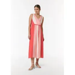 comma Minikleid Kleid Midikleid aus Viskose bunt|rot 36 EU in rot von comma,