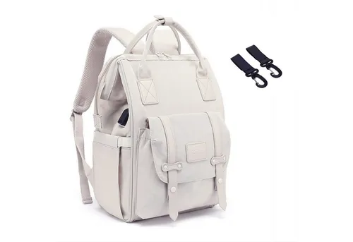 REDOM Wickelrucksack Baby in beige von REDOM