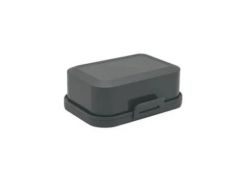 Engelland Stapelbare Butterdose mit Klickverschluss - Butterdosen aus BPA-freiem Kunststoff, platzsparend stapelbar für Ordnung im Kühlschrank und spülmaschinenfest.