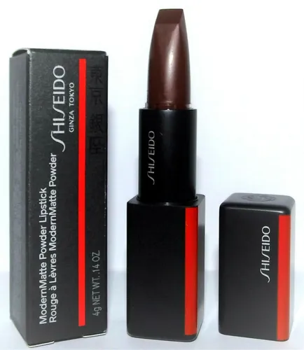 Shiseido Modern Matte Powder Cream Lipstick 522 Velvet Rope - Make Up, luxuriöser mattschimmernder Lippenstift mit hoher Farbintensität und langanhaltendem Finish für einen perfekten Look.