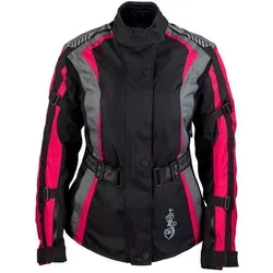 Damen Textil Motorradjacke mit CE Protektoren von Roleff Racewear