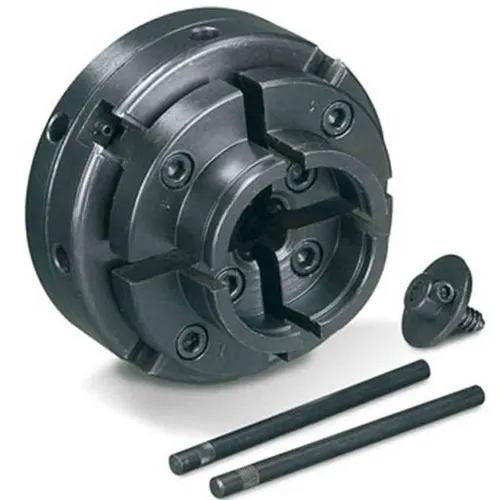 Platte für Holzdrehmaschine 4 Krallen M33 x 3,5 Autozentrierer 100 mm. Holzstar