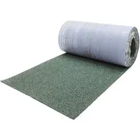 DAPRONA Dachschindeln selbstklebend, Firstabdeckung Grün 5m x 32cm