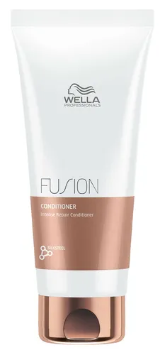 WELLA FUSION Conditioner 200 ml - Intensive Pflegespülung für geschädigtes Haar, mit Seiden-Aminosäuren für reparierte Geschmeidigkeit und brillanten Glanz.