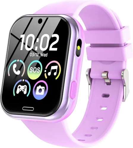 ModaWin H96 Kinder Smartwatch mit Sportmodi - Vielseitige Kinder Smartwatch mit Sportmodi, Schrittzähler und Schlafüberwachung. Robuster HD-Bildschirm und individuelle Zifferblätter machen sie zum idealen Begleiter für aktive Kids.