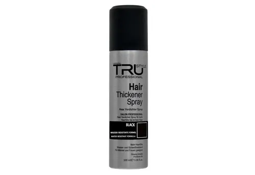 TRU Haarfarbe Haarverdichterspray 100ml, 1-tlg., Zur Haarverdichtung - Hair Thickener, Gegen lichtes und Kahles Haar