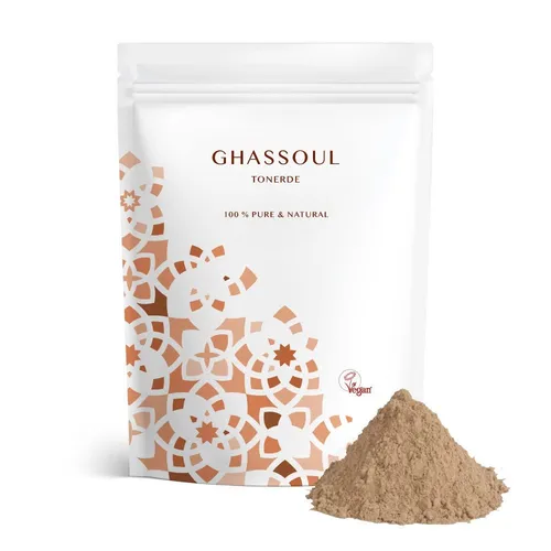 Lavaerde Ghassoul/ Rhassoule Wascherde Pulver Mineralische Tonerde /Peeling 1 kg