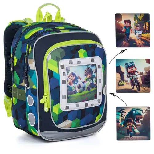 Schulrucksack Minecraft World Topgal ENDY 24015