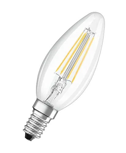 Bellalux LED ST Clas B Lampe, Sockel: E14, Warm White, 2700 K, 4 W, Ersatz für 40-W-Glühbirne, klar
