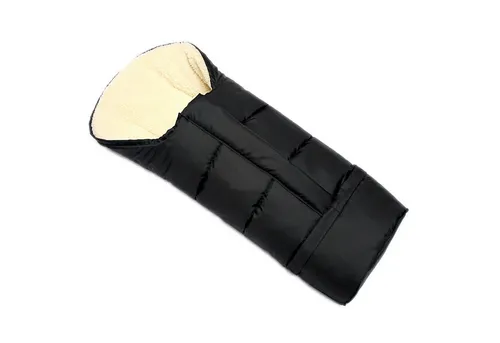 BambiniWelt Winterfußsack für Kinderwagen & Buggy - Kuscheliger Fußsack in Mumienform, passend für Kinderwagen und Buggy. Aus hochwertiger Lammwolle, wasser- und windabweisend, mit anpassbarer Länge von 90-110 cm.