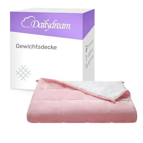 Dailydream Therapie Gewichtsdecke 4,5Kg in pink von Dailydream
