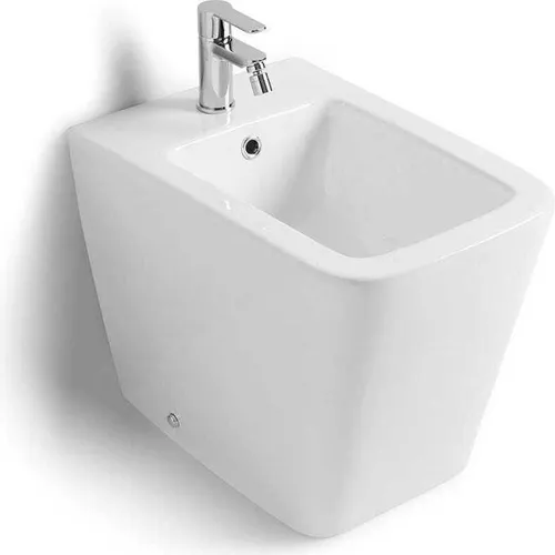 Sanitärkeramik- Bidet,glänzend weiß, bodenstehend | Rock von Kiamami Valentina