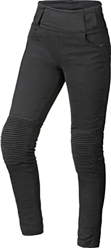 Büse Motorradhose Leggings schwarz Damen - Bequeme Motorradhose in Leggings-Form, aus flexiblem Stretchmaterial für optimale Bewegungsfreiheit und Komfort beim Fahren.