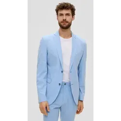 s.Oliver Sakko Indoor-Sakko S.OPURE s.O PURE: Anzugsakko aus Stretch-Fabric blau 50