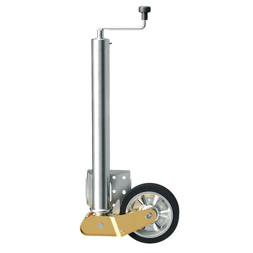 Automatik Schwerlast Stützrad für Anhänger und Wohnwagen 500 kg - Robustes Stützrad für maximale Stabilität, ideal für schwere Anhänger und Wohnwagen bis 500 kg.
