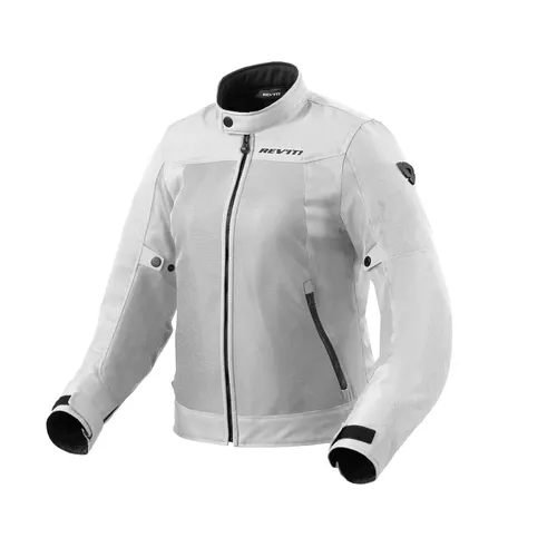 Revit Motorradjacke Eclipse 2 Damen - Sportliche Motorradjacke für Damen mit reflektierenden Reißverschluss und integrierten Protektoren, ideal für sicheres Fahren.