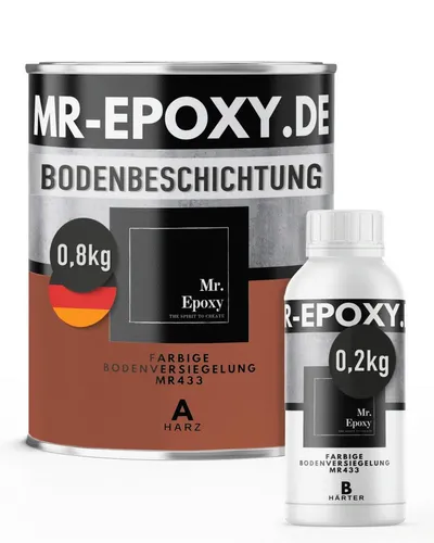 Mr. Epoxy Bodenversiegelung Epoxid-Bodenbeschichtung