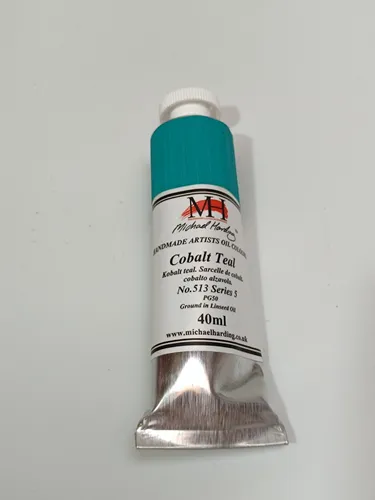 Produktbild Michael Harding Oil Paint Cobalt Teal S5 40ml