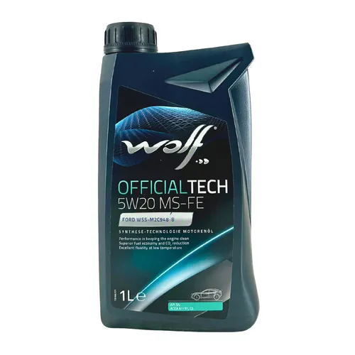 Wolf Motoröl WOLF OFFICIALTECH 5W20 MS-FE 1051968