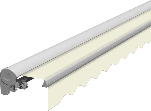 Eclipse Kassettenmarkise 2,95 x 2,50 Meter - Kassettenmarkise mit UV-Schutzfaktor 50+, wasserdicht und windbeständig bis 37 km/h, ideal für Balkon oder Terrasse.