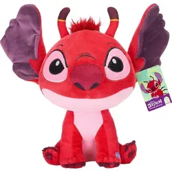 Sambro L-Stitch Bighead Palz Plush Toy mit Sound 30cm - Stofftiere & Teddybären – Kuscheliger Lilo & Stitch mit Sound, perfekt für Fans und Sammler!