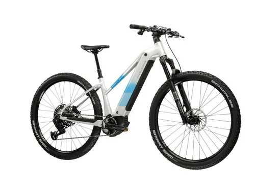 Kross E-Bike Mountainbike Influx Hybrid 5.0 21,3Ah / 800 Wh 29 Zoll silber 12 Gänge 2026, 12 Gang SRAM S1000 EAGLE AXS Schaltwerk, Kettenschaltung, Mittelmotor, 800 Wh, BOSCH PERFORMANCE LINE CX 36 V/250 W, Mittelmotor