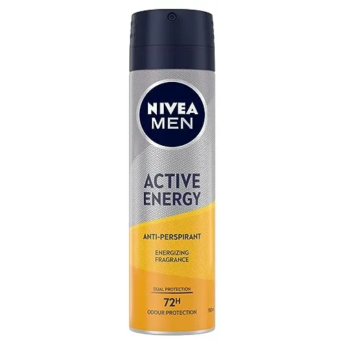 NIVEA Antiperspirant Active Energy spray, 150 ml