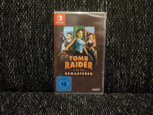 Tomb Raider 1-2-3 Remastered - Switch [EU Version] - PC- & Videospiele, erlebe die Klassiker mit verbesserter Grafik und allen Erweiterungen auf modernen Plattformen.