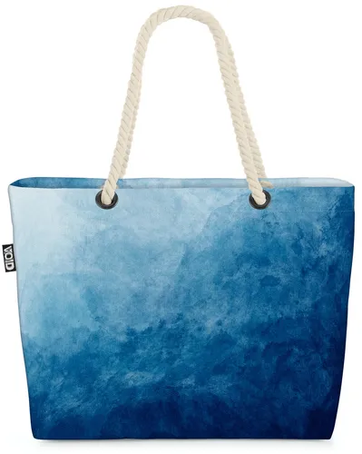 VOID Tasche Blaue Wasserfarben wasserfarben malen textur grunge
